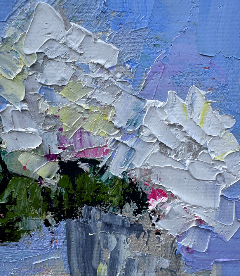 Duo by Judy Mackey |  Closeup View of Artwork 