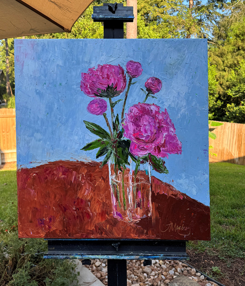 Momentary Silence by Judy Mackey |  Context View of Artwork 