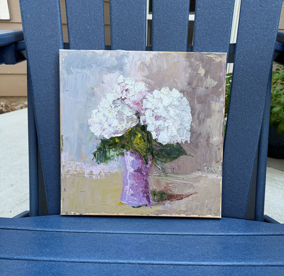 Stillness by Judy Mackey |  Context View of Artwork 
