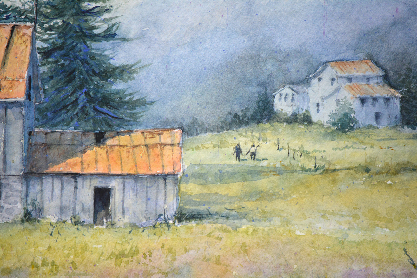 Every Year Spring Comes by Judy Mudd |  Closeup View of Artwork 