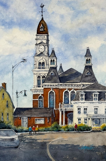 Gloucester City Hall by Judy Mudd |  Artwork Main Image 