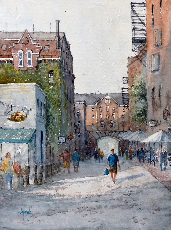 Near the Wharf by Judy Mudd |  Artwork Main Image 