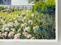 Original art for sale at UGallery.com | Pt. Loma Lighthouse by Judy Mudd | $875 | watercolor painting | 11.25' h x 15' w | thumbnail 2