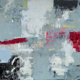 Original art for sale at UGallery.com | Passing Through by Julie Weaverling | $2,100 | acrylic painting | 36' h x 36' w | thumbnail 1