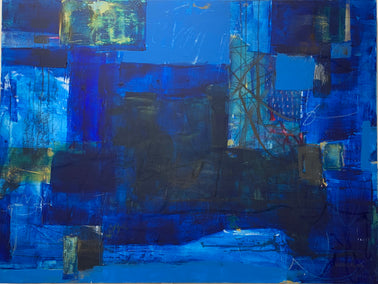mixed media artwork by Julie Weaverling titled From Now On