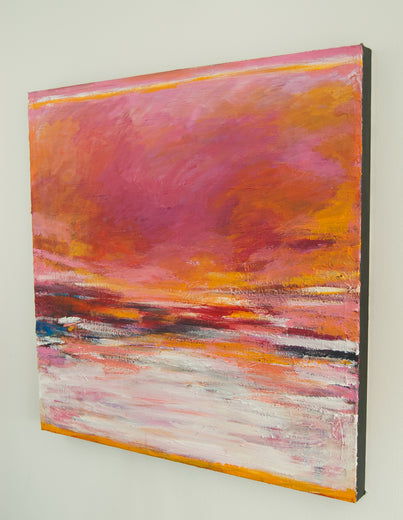 A Beautiful View by Kajal Zaveri |  Side View of Artwork 