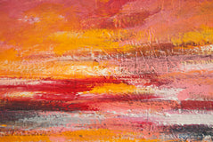 Original art for sale at UGallery.com | A Beautiful View by Kajal Zaveri | $1,200 | acrylic painting | 24' h x 24' w | thumbnail 4