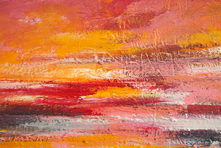 A Beautiful View by Kajal Zaveri |   Closeup View of Artwork 