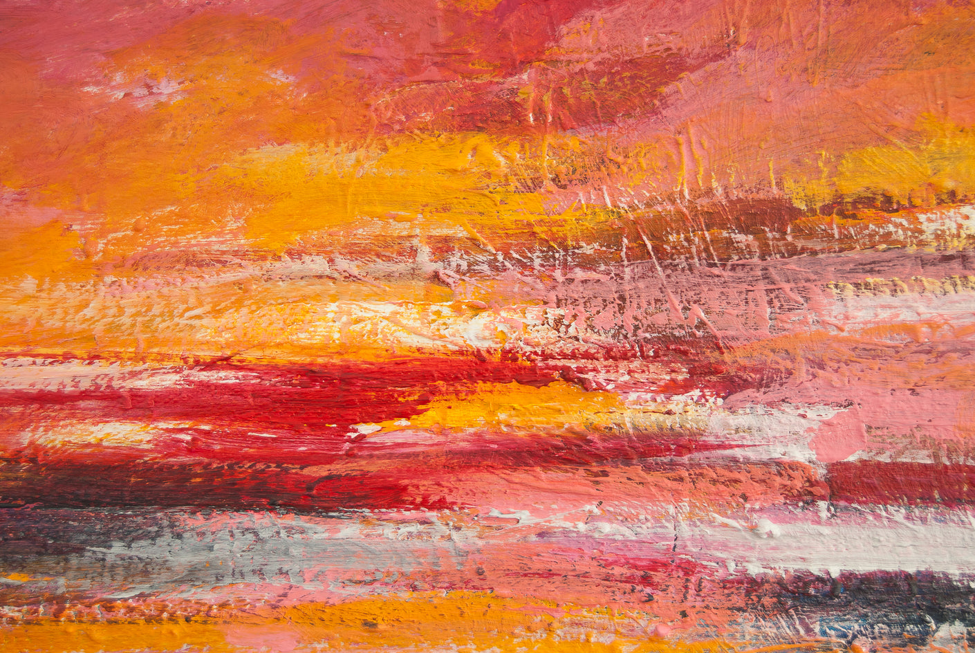 A Beautiful View by Kajal Zaveri |  Closeup View of Artwork 