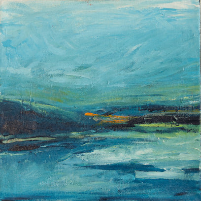  Main image of artist Kajal Zaveri's artwork titled A Pause in Blue 