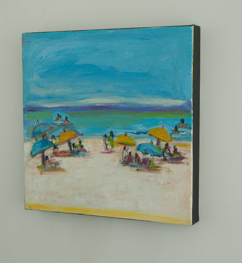 Beachfun by Kajal Zaveri |  Side View of Artwork 