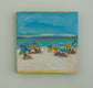 Original art for sale at UGallery.com | Beachfun by Kajal Zaveri | $375 | acrylic painting | 12' h x 12' w | thumbnail 3