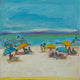 Original art for sale at UGallery.com | Beachfun by Kajal Zaveri | $375 | acrylic painting | 12' h x 12' w | thumbnail 1