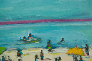 Beachtime by Kajal Zaveri |   Closeup View of Artwork 