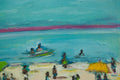 Original art for sale at UGallery.com | Beachtime by Kajal Zaveri | $375 | acrylic painting | 12' h x 12' w | thumbnail 4