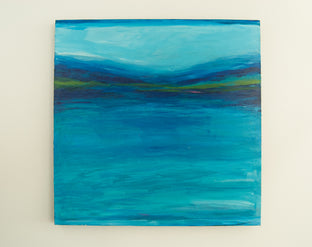 Blue Serenity by Kajal Zaveri |  Context View of Artwork 