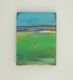 Original art for sale at UGallery.com | Somewhere Open by Kajal Zaveri | $425 | acrylic painting | 16' h x 12' w | thumbnail 3