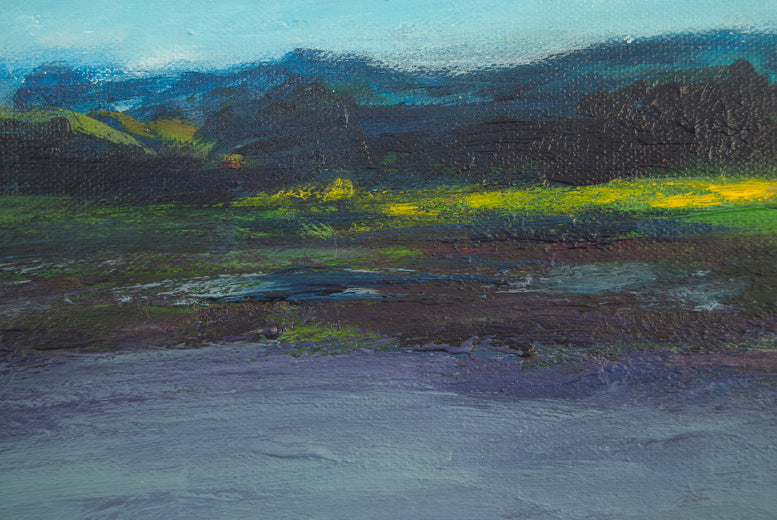 In the Quiet Distance by Kajal Zaveri |   Closeup View of Artwork 