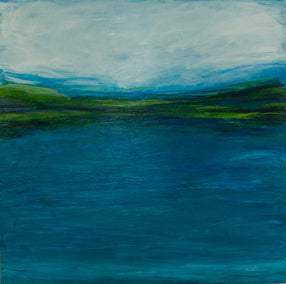 acrylic painting by Kajal Zaveri titled Somewhere Feeling Calm