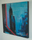 Original art for sale at UGallery.com | Standing Tall by Kajal Zaveri | $1,200 | acrylic painting | 24' h x 24' w | thumbnail 2