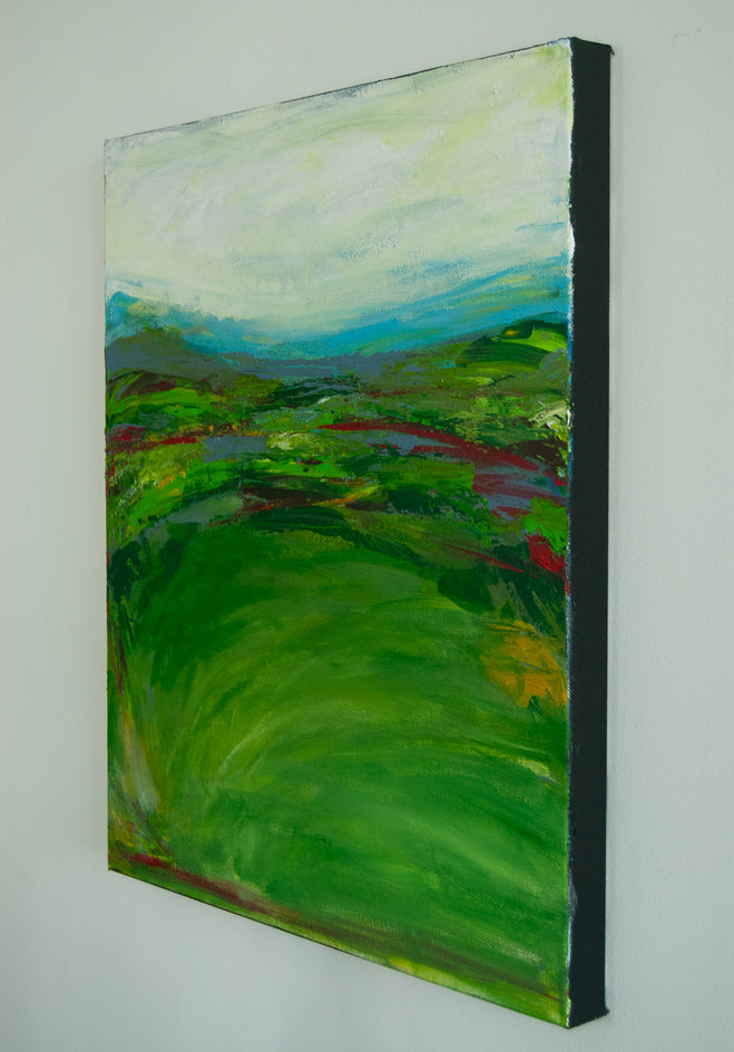 Summer After Winter by Kajal Zaveri |  Side View of Artwork 