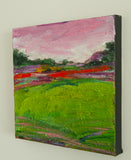 Original art for sale at UGallery.com | Where Flowers Bloom by Kajal Zaveri | $400 | acrylic painting | 12' h x 12' w | thumbnail 2