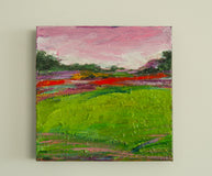 Original art for sale at UGallery.com | Where Flowers Bloom by Kajal Zaveri | $400 | acrylic painting | 12' h x 12' w | thumbnail 3
