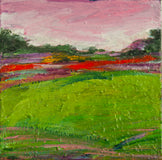 Original art for sale at UGallery.com | Where Flowers Bloom by Kajal Zaveri | $400 | acrylic painting | 12' h x 12' w | thumbnail 1