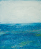 Original art for sale at UGallery.com | Sky and Sea by Kajal Zaveri | $1,350 | mixed media artwork | 24' h x 20' w | thumbnail 1
