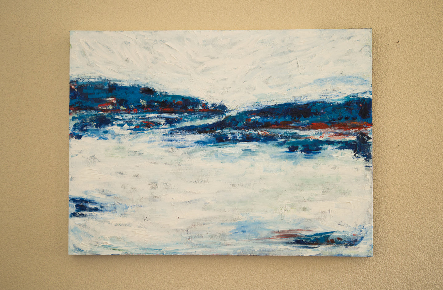 Somewhere... Feeling Calm by Kajal Zaveri |  Context View of Artwork 