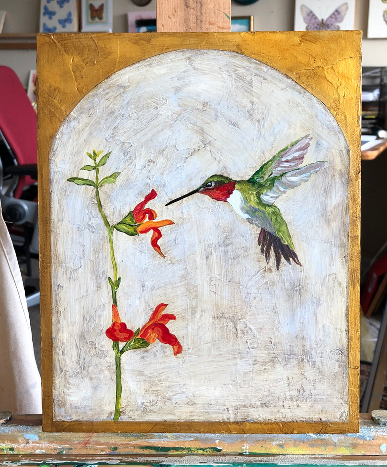 Sweet Nectar by Karen Barton |  Context View of Artwork 