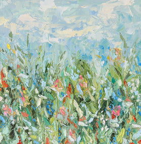 oil painting by Karen Barton titled A New Melody