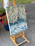 Original art for sale at UGallery.com | Gentle Reflection by Karen Barton | $1,050 | oil painting | 20' h x 16' w | thumbnail 2