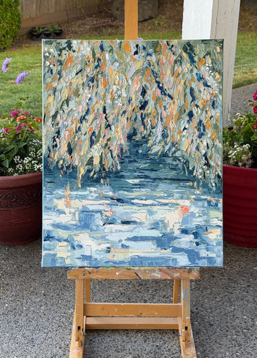 Gentle Reflection by Karen Barton |  Context View of Artwork 