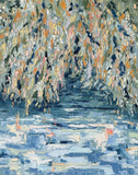 Original art for sale at UGallery.com | Gentle Reflection by Karen Barton | $1,050 | oil painting | 20' h x 16' w | thumbnail 1