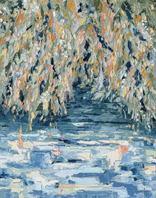 oil painting by Karen Barton titled Gentle Reflection