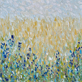 oil painting by Karen Barton titled Field of Dreams
