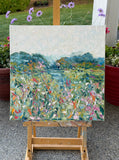 Original art for sale at UGallery.com | Glorious Day by Karen Barton | $1,000 | oil painting | 16' h x 16' w | thumbnail 3