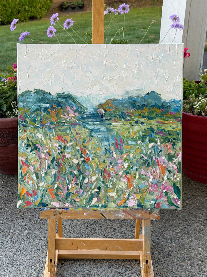 Glorious Day by Karen Barton |  Context View of Artwork 