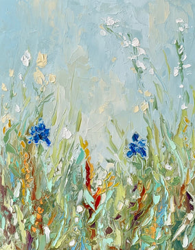 Original art for sale at UGallery.com | Just Lovely by Karen Barton | $825 | oil painting | 14' h x 11' w