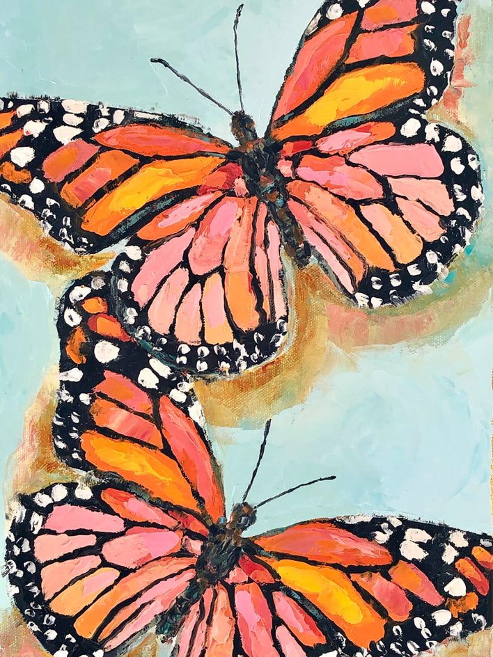 Looking for Sunshine by Karen Barton |  Closeup View of Artwork 