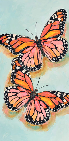 Original art for sale at UGallery.com | Looking for Sunshine by Karen Barton | $1,000 | oil painting | 20' h x 10' w