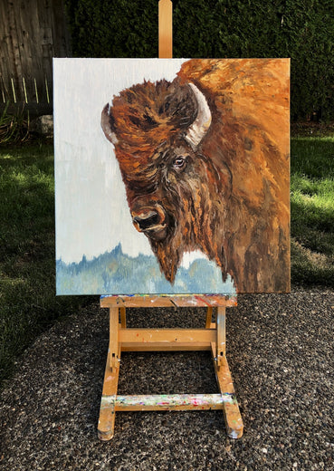 Majestic by Karen Barton |  Context View of Artwork 