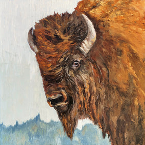 oil painting by Karen Barton titled Majestic