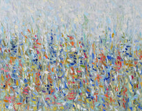 Original art for sale at UGallery.com | Morning Mist by Karen Barton | $1,425 | oil painting | 22' h x 28' w | thumbnail 4