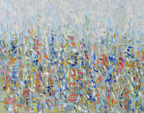 Original art for sale at UGallery.com | Morning Mist by Karen Barton | $1,425 | oil painting | 22' h x 28' w