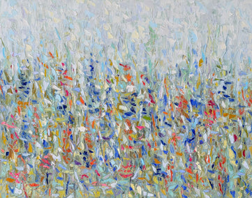 oil painting by Karen Barton titled Morning Mist
