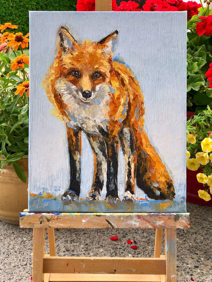 Quiet Observer by Karen Barton |  Context View of Artwork 