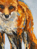 Original art for sale at UGallery.com | Quiet Observer by Karen Barton | $825 | oil painting | 14' h x 11' w | thumbnail 4