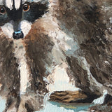 Original art for sale at UGallery.com | Thinking About Dinner Plans by Karen Barton | $775 | oil painting | 12' h x 12' w | thumbnail 4